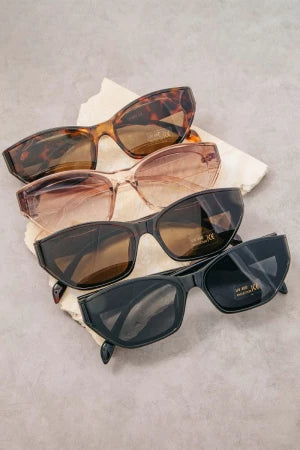 Acetate Frame Sunglasses (4 Colors)