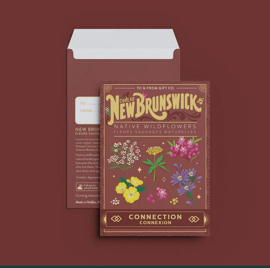 *Canadian Brand* New Brunswick Native Wildflowers Seed Packet (Connection)
