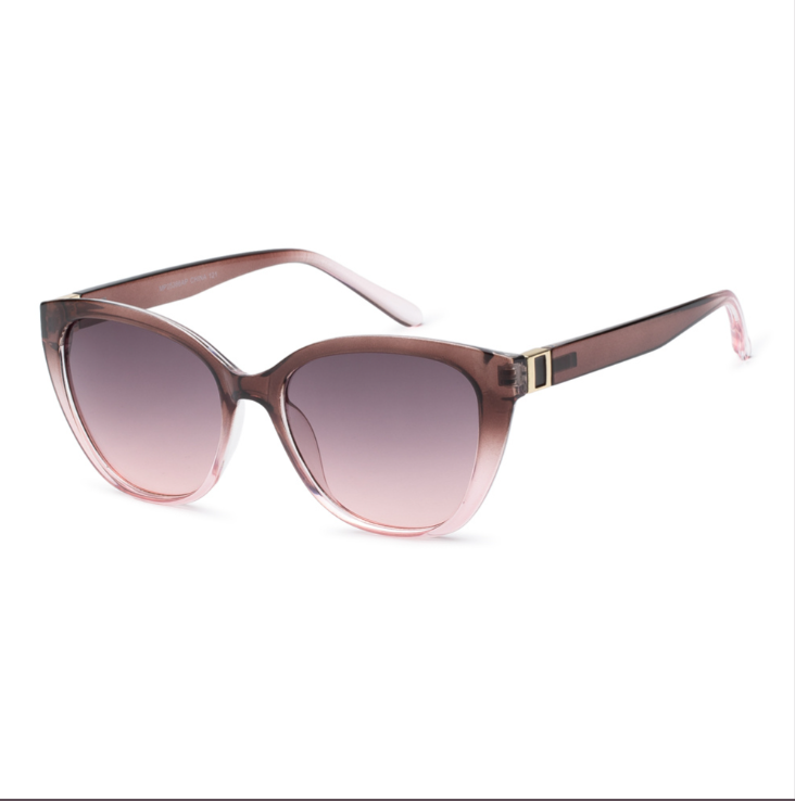 Classic Cat Eye Sunglasses w/ Temple Stud (4 Colors)