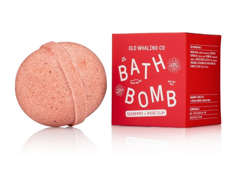 "Seaberry & Rose Clay" Bath Bomb