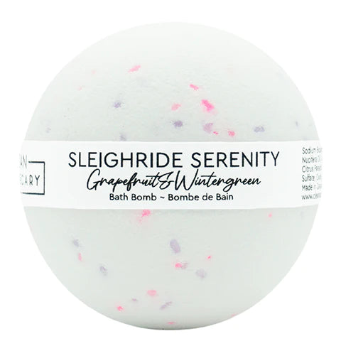 "Sleighride Serenity" 200g Bath Bomb