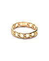 SHANE | GOLD VERMEIL LINK CHAIN RING