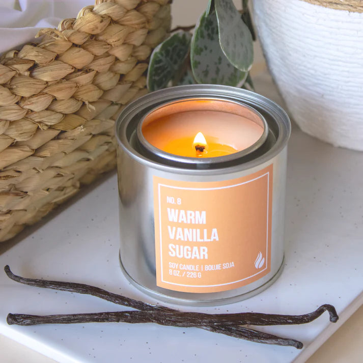 *Canadian Brand* The Company Flare | No. 7 Warm Vanilla Sugar Soy Candle (Large)