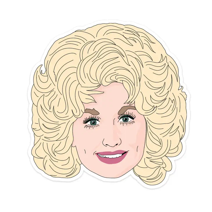 Dolly Parton Vinyl Sticker