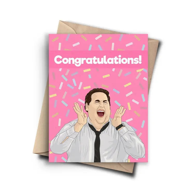 "Congratulations" Greeting Card