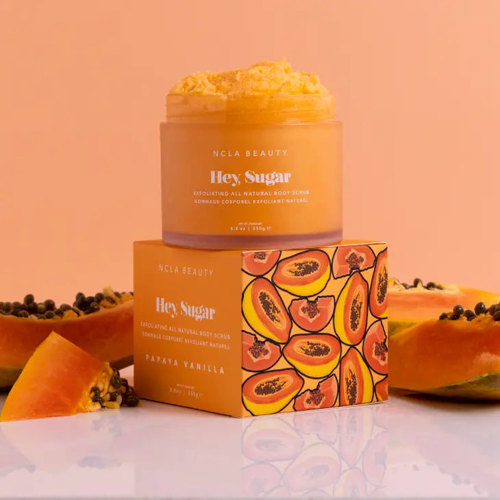 "Papaya Vanilla" || Hey, Sugar All Natural Body Scrub