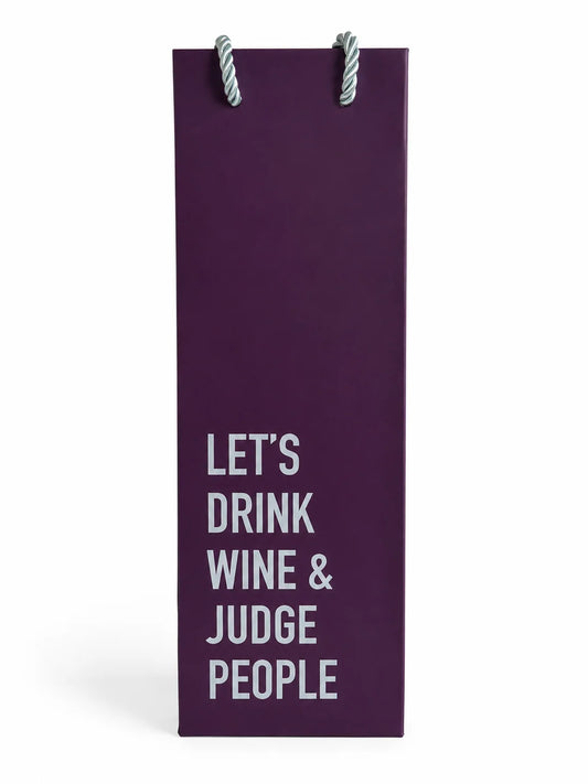 *Canadian Brand* | Let's Drink Wine & Judge People Gift Bag