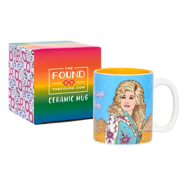 "Pour Yourself a Cup of Ambition" Dolly Parton 12oz Mug