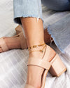 BELLA | GOLD MULTI-STRAND CHARM ANKLET