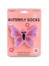 "Butterfly" 3D Crew Socks