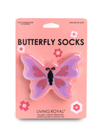 "Butterfly" 3D Crew Socks