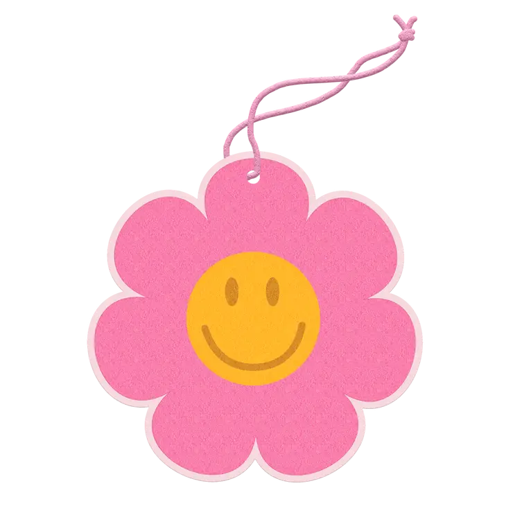 Smiley Flower Air Freshener