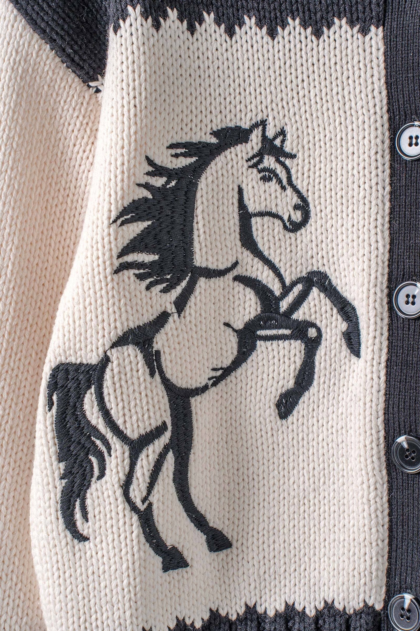 Wild Horses Western Cardigan