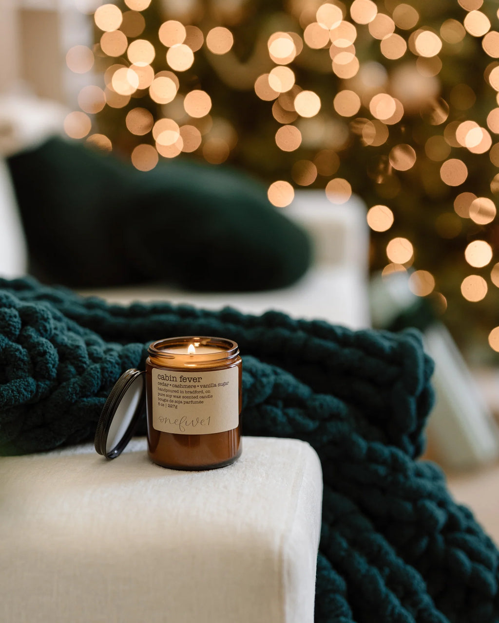 "Cabin Fever" 8oz Soy Candle