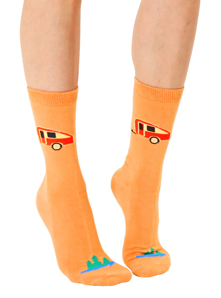 "Camper" 3D Crew Socks