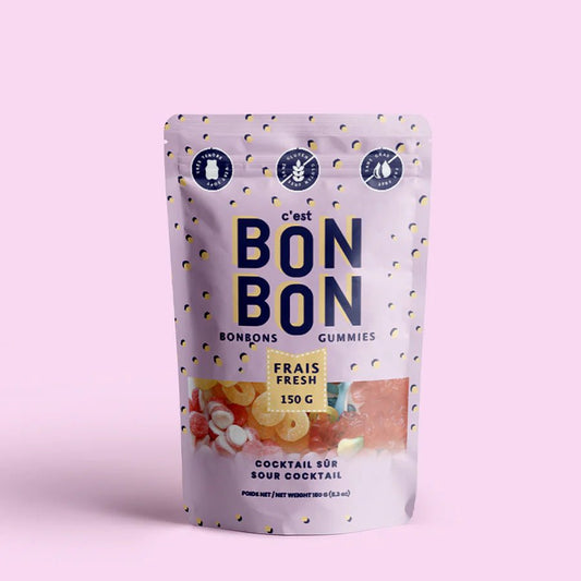 *Canadian Brand* | C'est BonBon || Sour Cocktail Mix 150g - In Pursuit Mobile Boutique || Apparel, Accessories & Gifts Saint John, New Brunswick