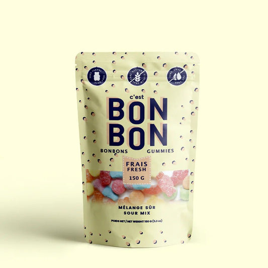 *Canadian Brand* | C'est BonBon || Sour Mix 150g - In Pursuit Mobile Boutique || Apparel, Accessories & Gifts Saint John, New Brunswick