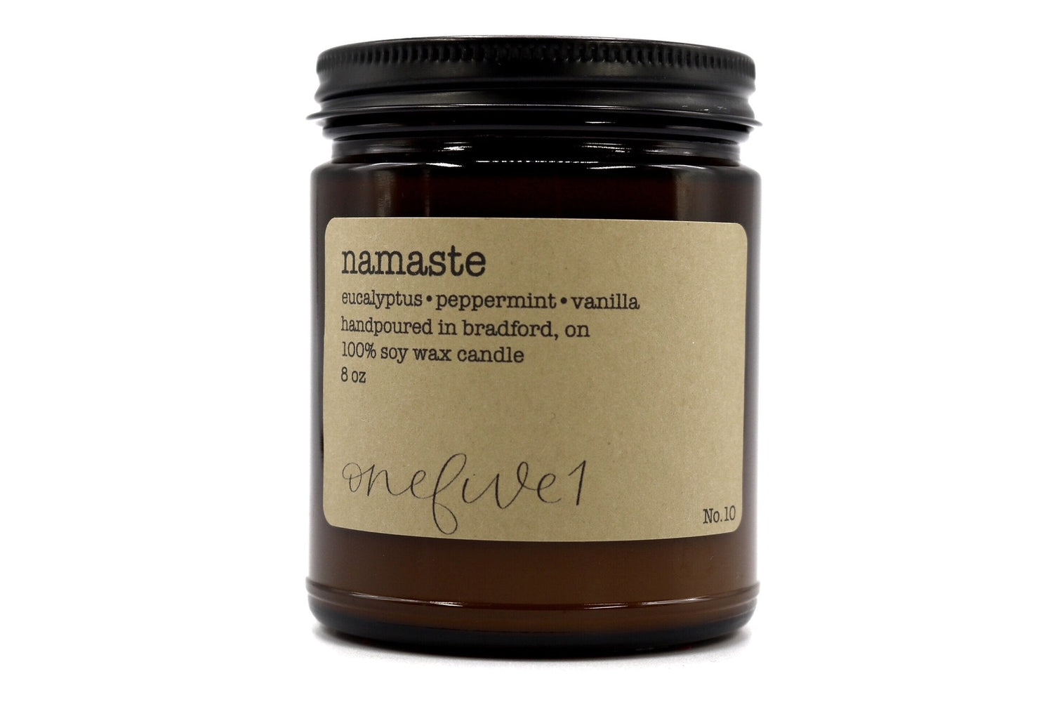 *Canadian Brand* | "Namaste" 8oz Soy Candle - In Pursuit Mobile Boutique || Apparel, Accessories & Gifts Saint John, New Brunswick