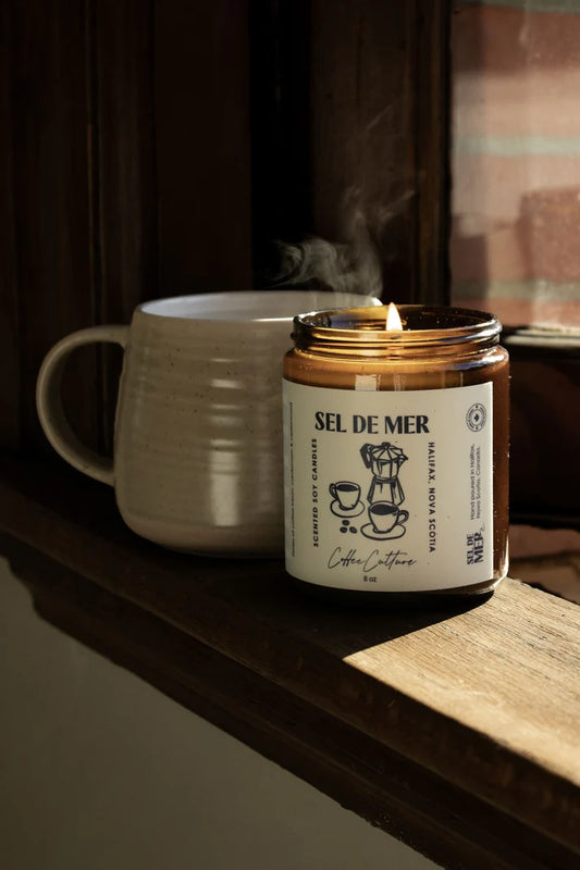 *Canadian Brand* | "Coffee Culture" 8oz Soy Candle