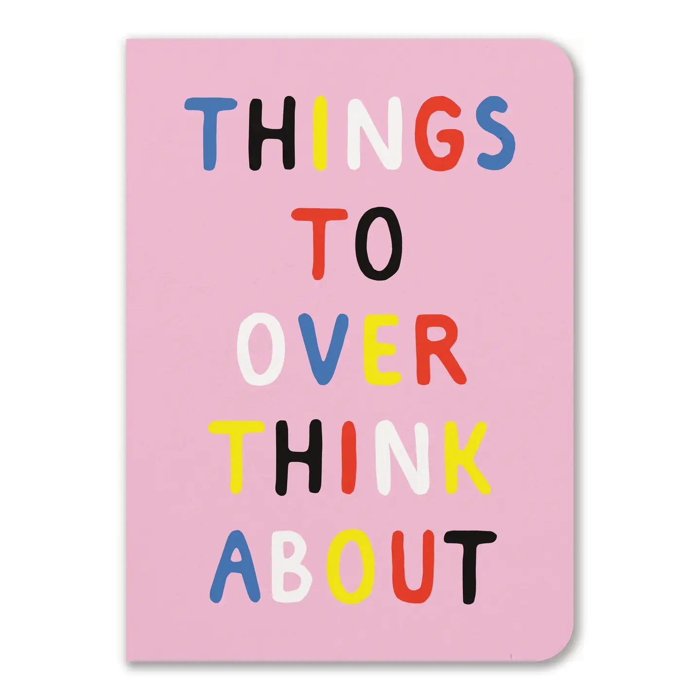 "Things to Overthink About" Notebook - 60 Lined Pages