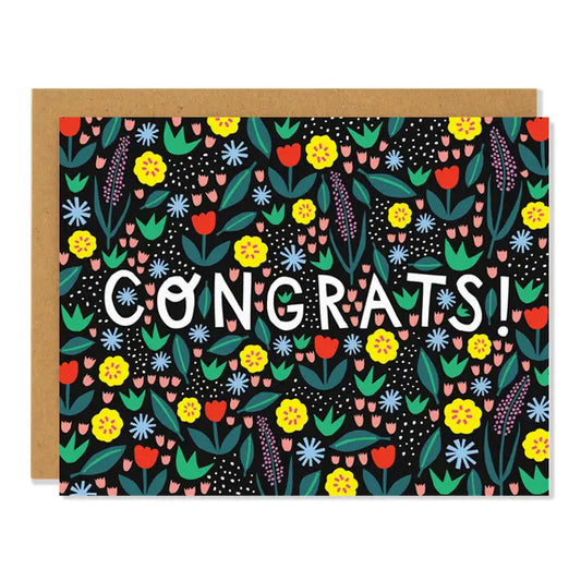 "Congrats" Congratulations Card