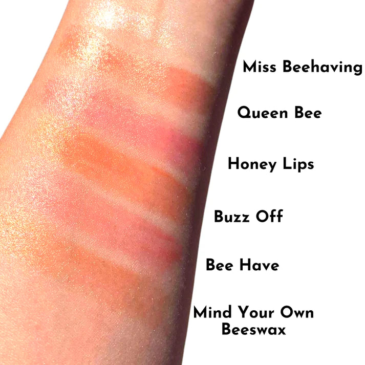 Moody Bee || "Queen Bee" Tinted Beeswax Lip Balm