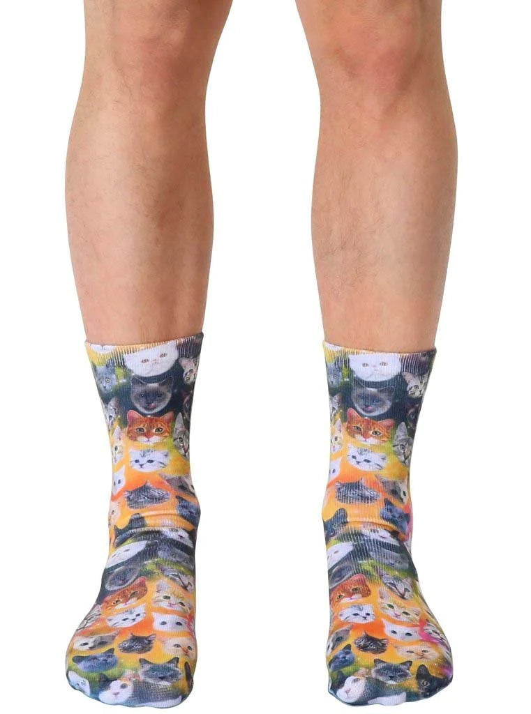 Cat Lover Unisex Socks Gift Set