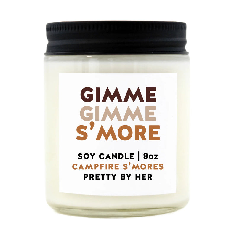 "Gimmie Gimmie S'more" 8oz Soy Wax Candle