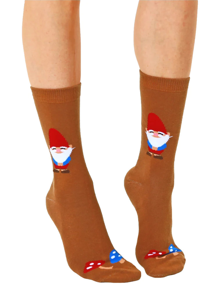 "Gnome" 3D Crew Socks