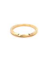 HELIX | GOLD VERMEIL TWISTED SQUARE RING