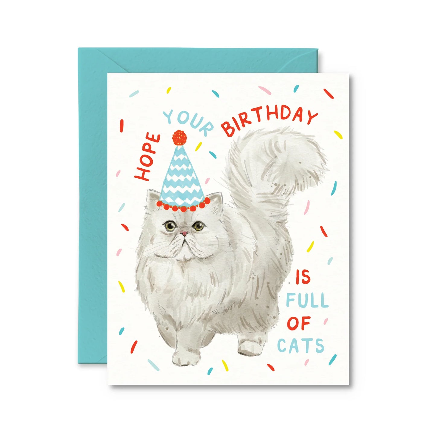 *Canadian Brand* | "Hope Your Birthday is Full of Cats" Birthday Card