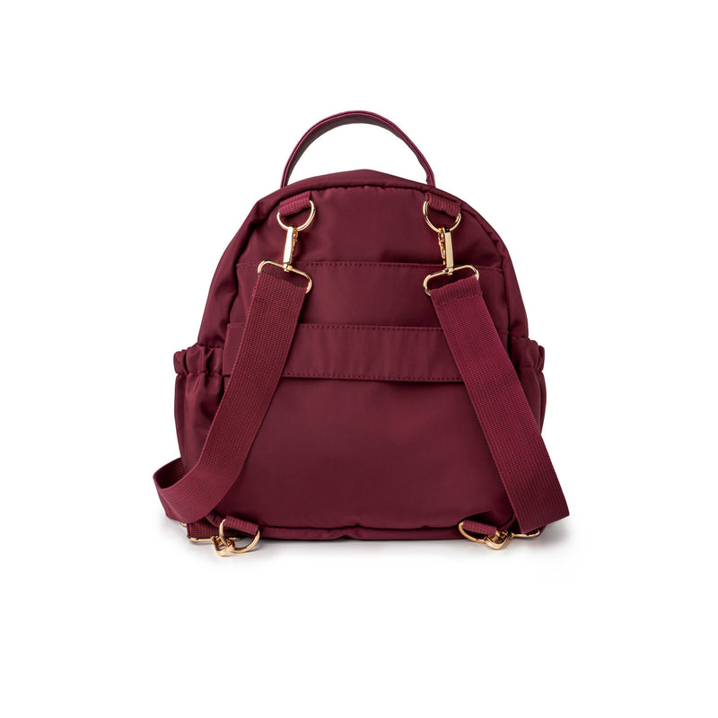 Aire Convertible Backpack (Burgundy)
