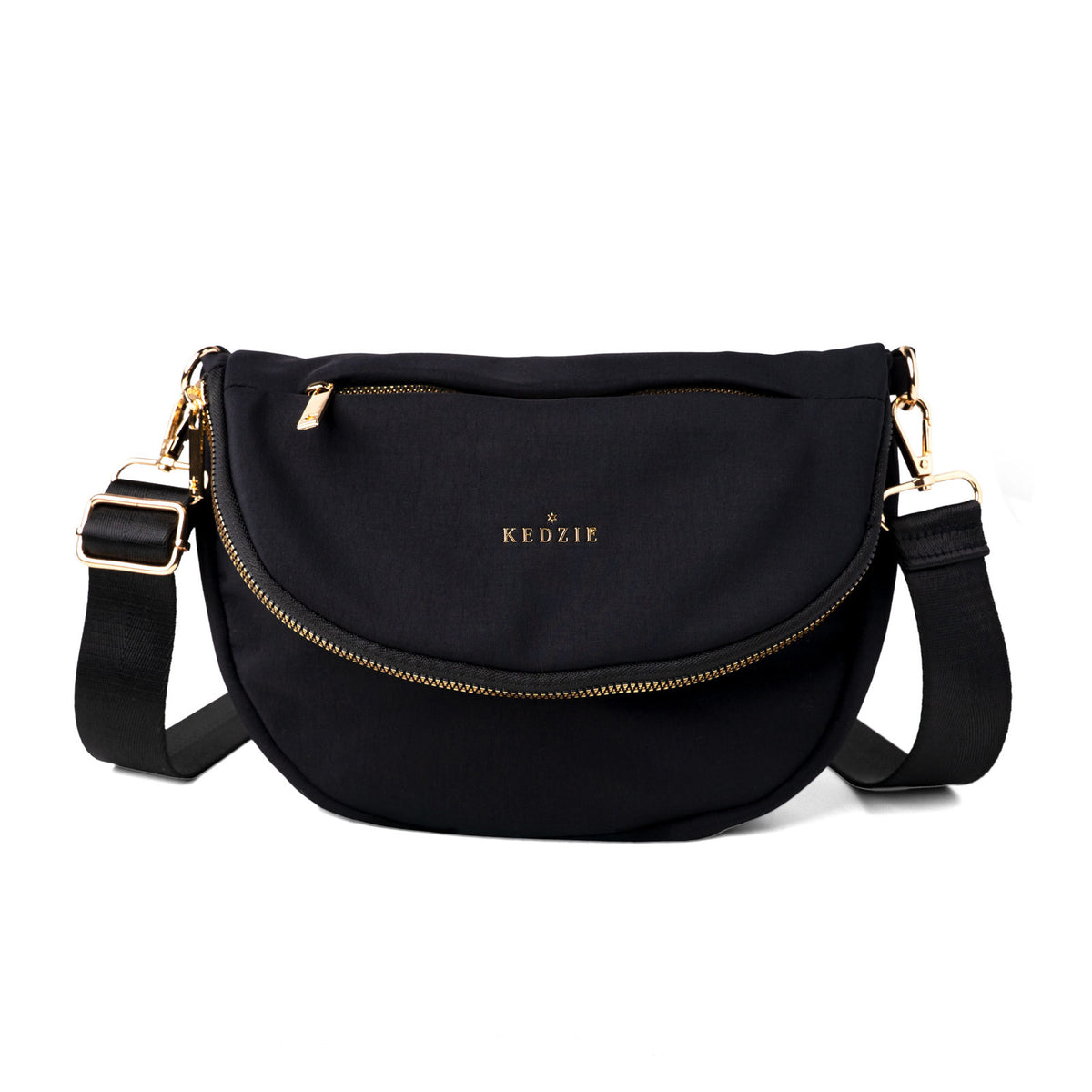 Quinn Crossbody Bag (Black)