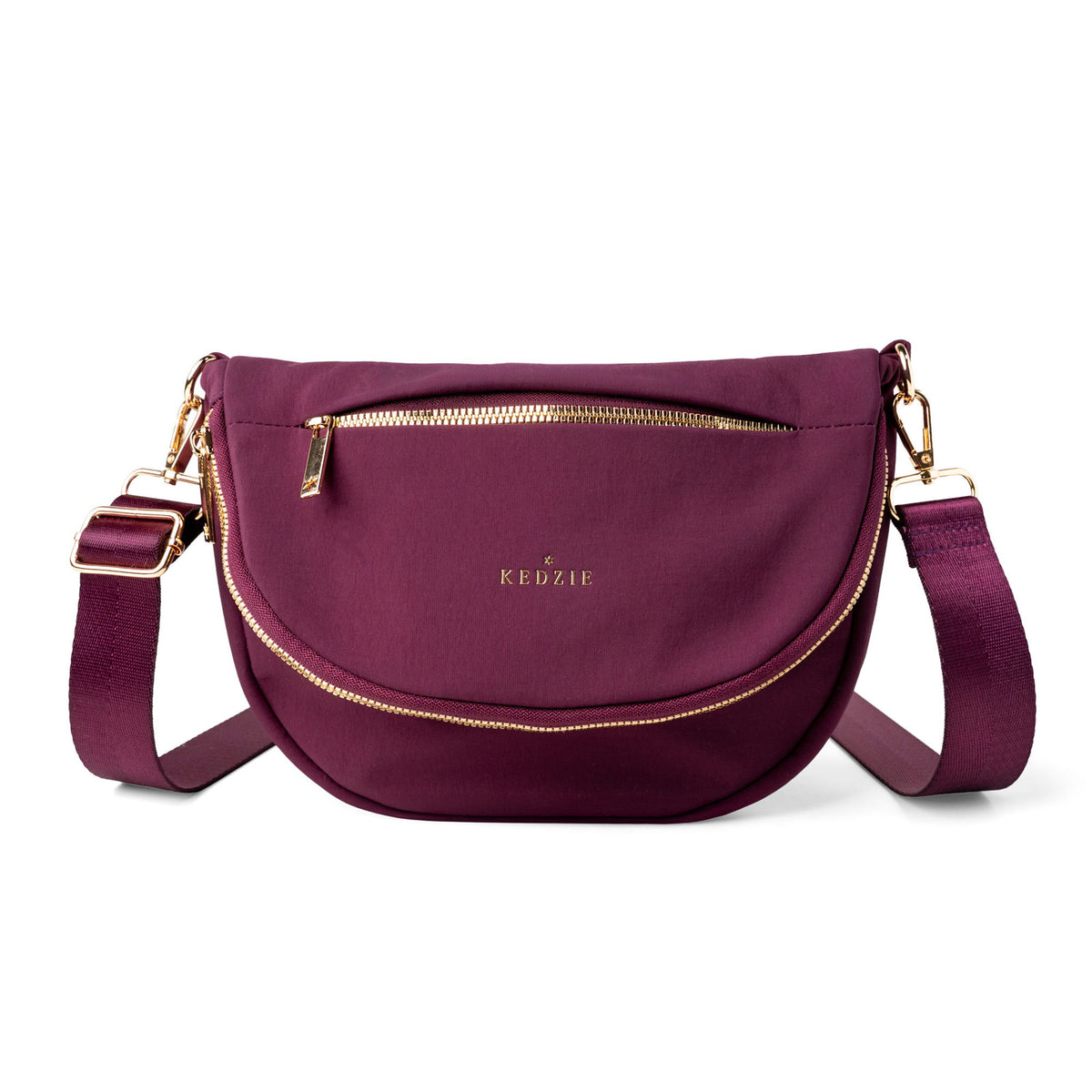 Quinn Crossbody Bag (Plum)