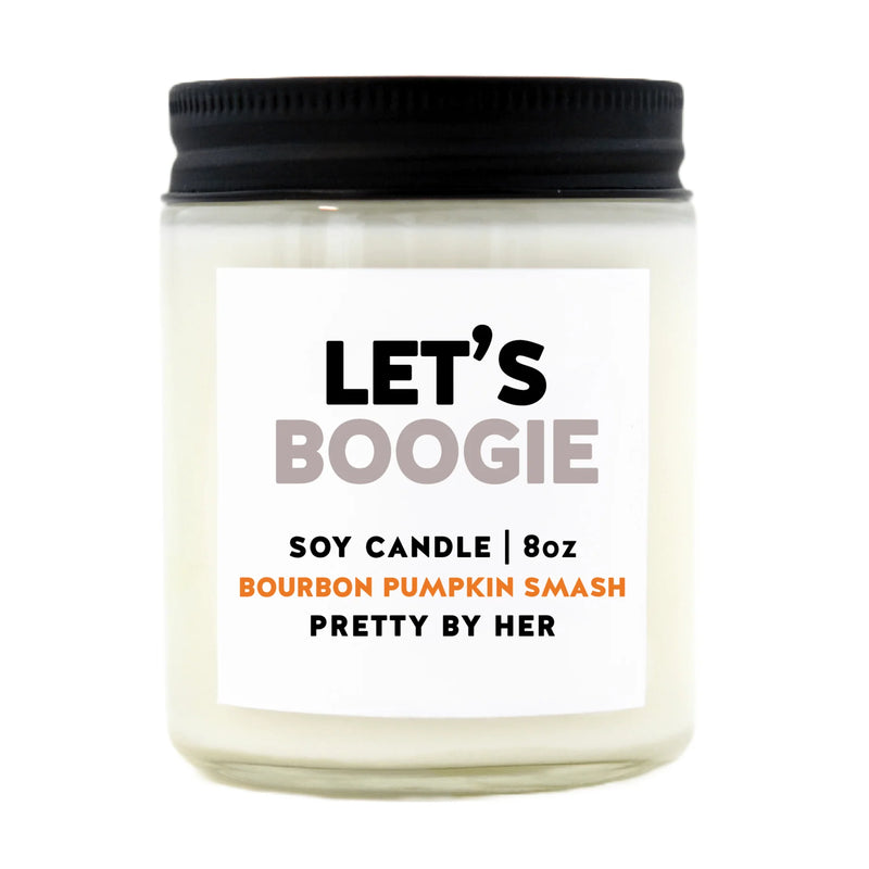 "Let's Boogie" 8oz Soy Wax Candle