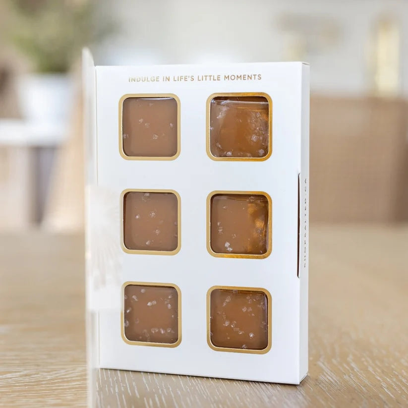 *Canadian Brand* | salted. | "Let's Celebrate" 6 Piece Salted Caramels