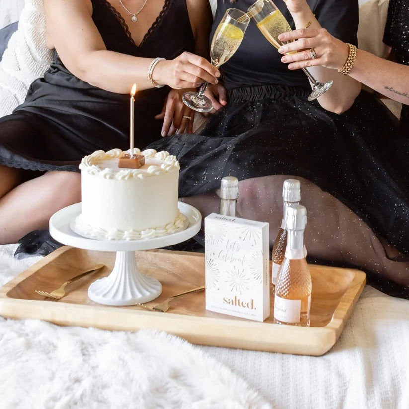 *Canadian Brand* | salted. | "Let's Celebrate" 6 Piece Salted Caramels