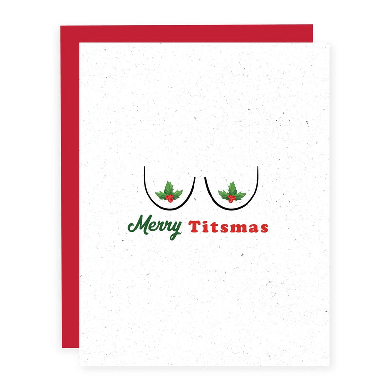 "Merry Titsmas" Holiday Card