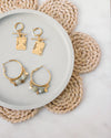 ZENITH | GOLD HOOP EARRINGS