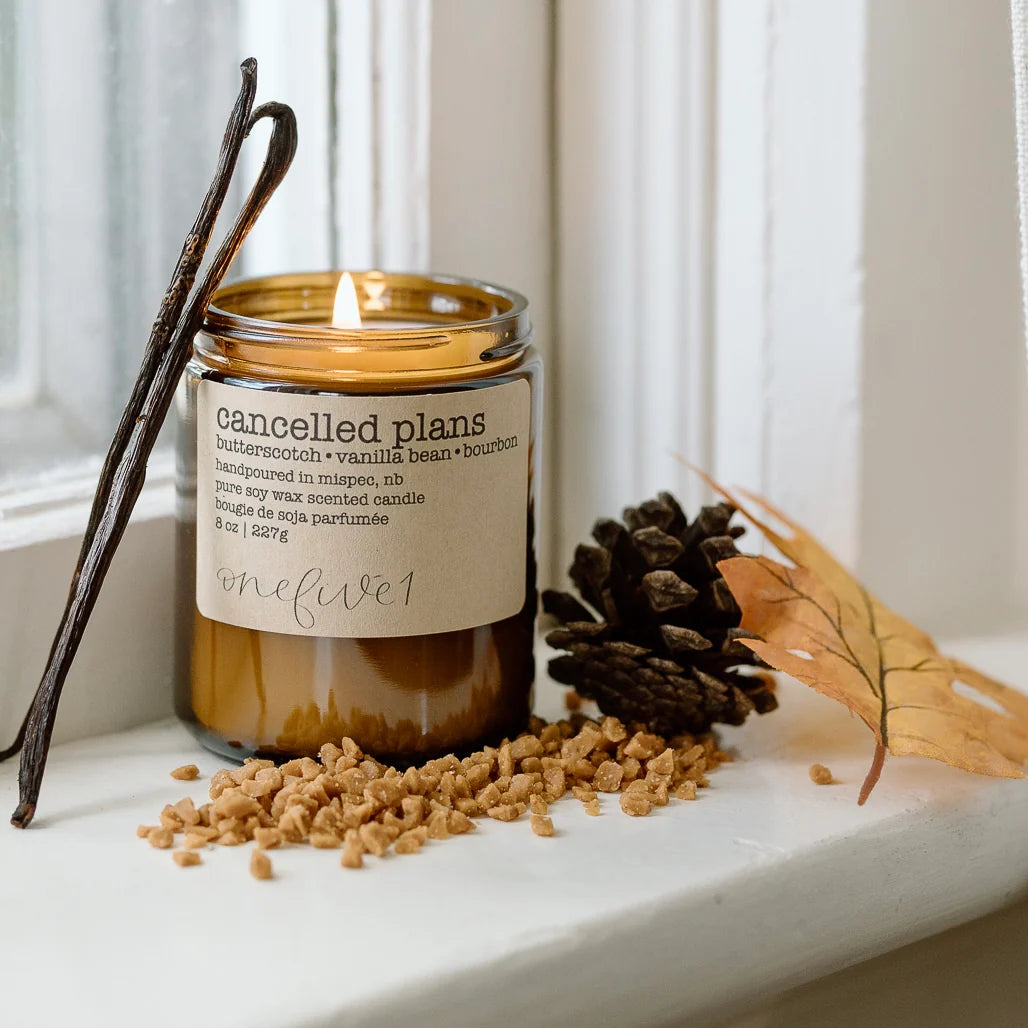 *Canadian Brand* | "Cancelled Plans" 8oz Soy Candle
