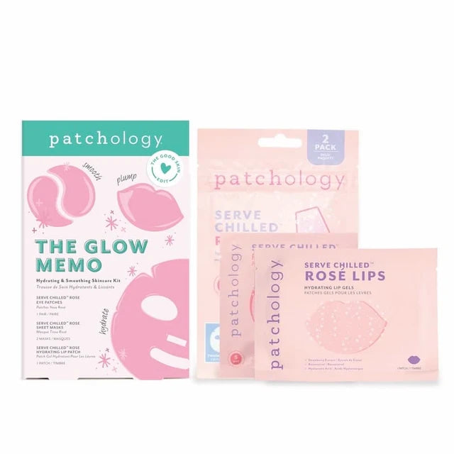 Patchology || The Glow Memo Hydrating & Smoothing Skincare Kit
