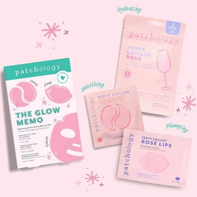 Patchology || The Glow Memo Hydrating & Smoothing Skincare Kit
