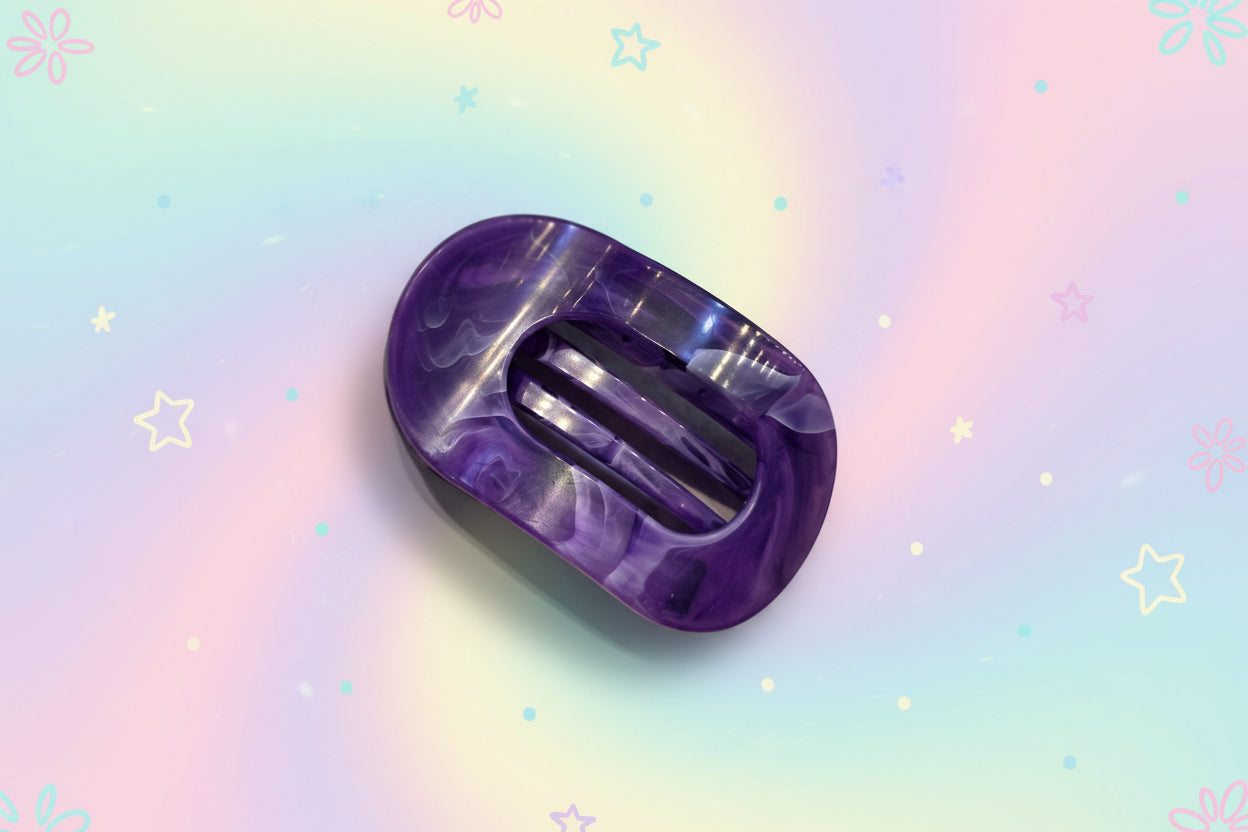 Bright Flat Claw Clip (8 Colors!)
