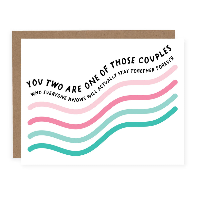 "Stay Together Forever" Wedding Card