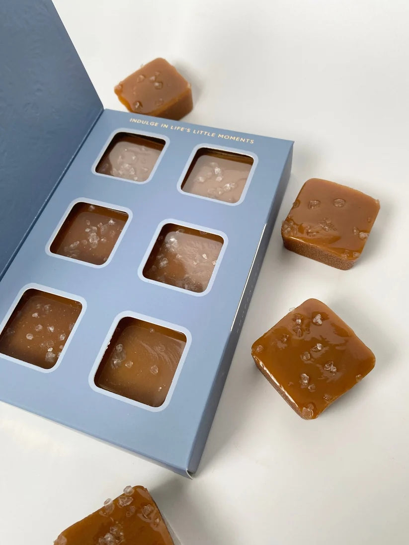 *Canadian Brand* | salted. | "Thank You!" 6 Piece Salted Caramels
