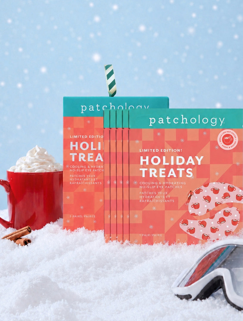 Patchology || Limited Edition "Holiday Treats" Cooling & Hydrating No-Slip Eye Patches