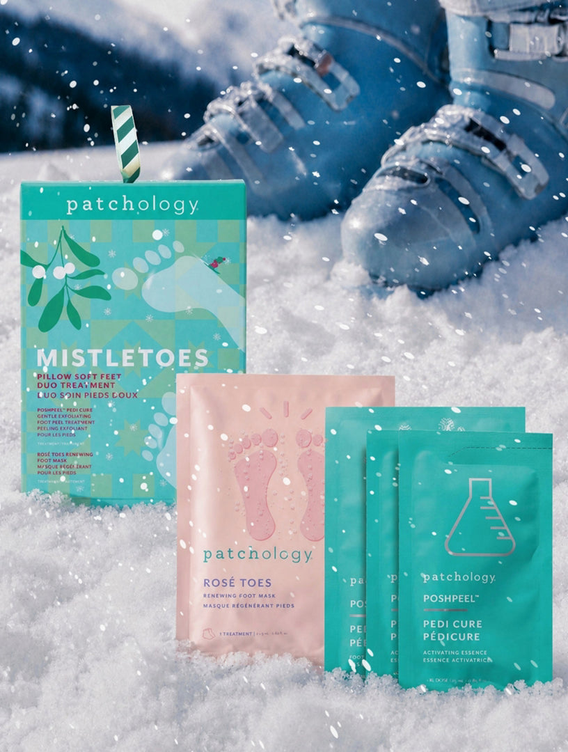 Patchology || "Mistletoes" Pillow Soft Feet Duo Treatment