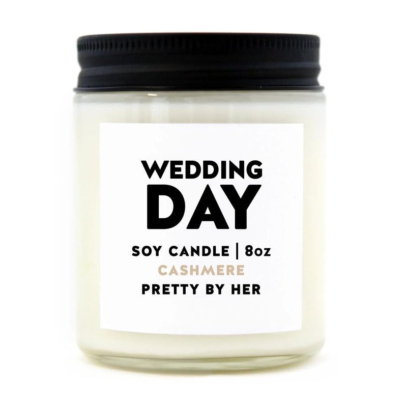 "Wedding Day" 8oz Soy Candle