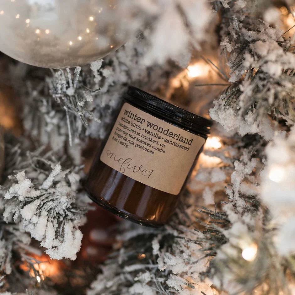 "Winter Wonderland" 8oz Soy Candle