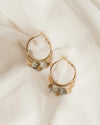 ZENITH | GOLD HOOP EARRINGS